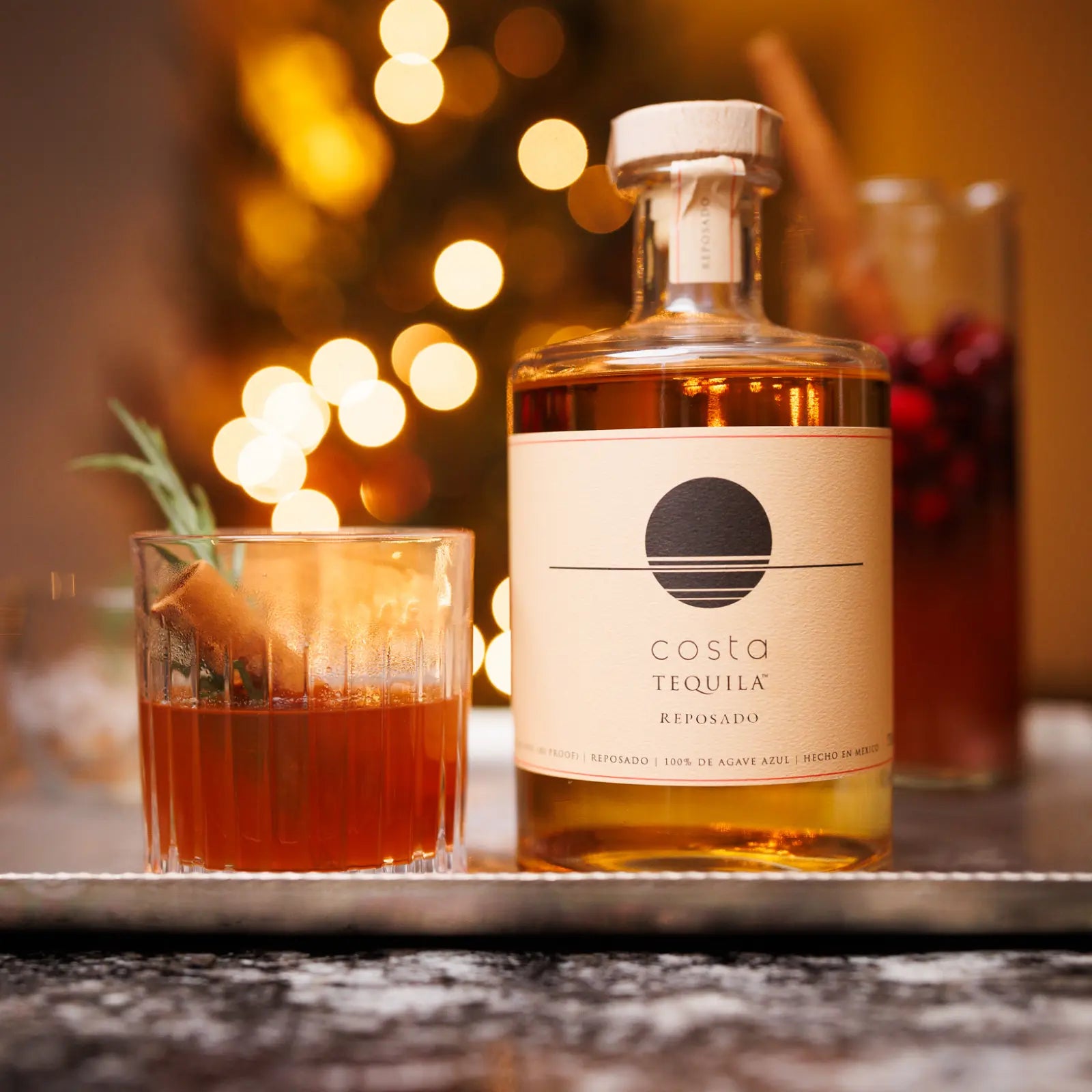 Cranberry Rosemary Hot Toddy