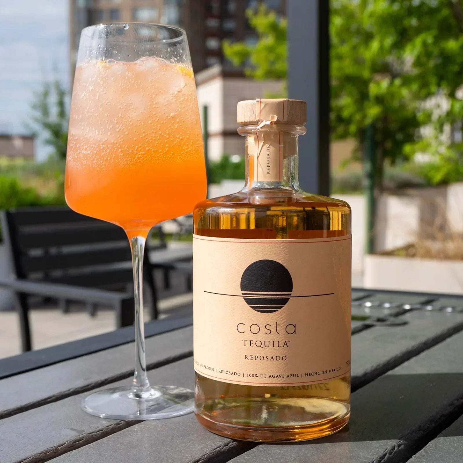 Tequila Sunrise Spritz